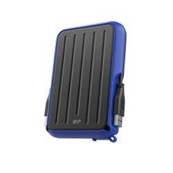 Silicon Power A66 disque dur externe 4 To USB Type-A 3.2 Gen 1 (3.1 Gen 1) Noir, Bleu