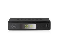 Digiquest Twin Tuner Small Edition Ethernet (RJ-45), Terrestrial Full HD Black