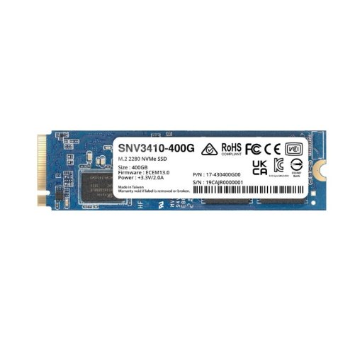 Synology SNV3410 400 Go M.2 PCI Express 3.0 NVMe