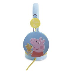 OTL Technologies Peppa Pig Cuffie Cablato A Padiglione MUSICA Blu, Giallo
