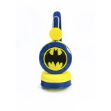 OTL Technologies DC Comics Batman Caped Crusader Cuffie Cablato A Padiglione MUSICA Blu