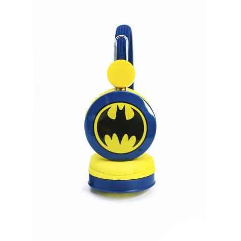OTL Technologies DC Comics Batman Caped Crusader Cuffie Cablato A Padiglione MUSICA Blu