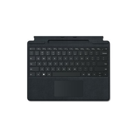 Microsoft Surface Pro Signature Keyboard QWERTY Internacional de EE.UU. Microsoft Cover port Negro