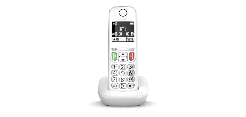 Gigaset E270 Telefono DECT Identificatore di chiamata Bianco