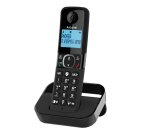 Teléfono Alcatel F860 Teléfono DECT/analógico Identificador de llamadas Negro