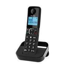 Teléfono Alcatel F860 Teléfono DECT/analógico Identificador de llamadas Negro