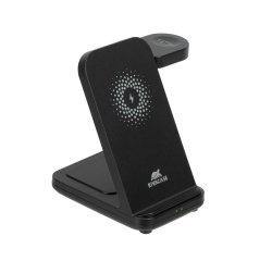 Rivacase VA4916 mobile device charger Smartwatch, Headset, Smartphone Black USB Wireless charging Indoor