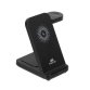 Rivacase VA4916 Caricabatterie per dispositivi mobili Orologio intelligente, Auricolare, Smartphone Nero USB Carica wireless Interno