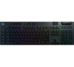 Logitech G Logitech G915 LIGHTSPEED Tastiera Gaming Meccanica Wireless, Profilo Ribassato, GL-Tactile Switches, LIGHTSYNC RGB, Design Sottile, +30 ore di Durata della Batteria, QWERTY IT Layout, Nero