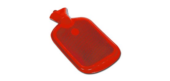 GIMA 28601 hot water bottle 2 L Red