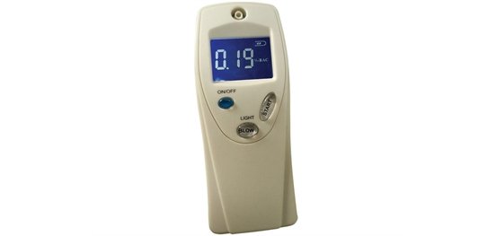 GIMA 24498 alcohol tester 0 - 1.5% 0.2% White