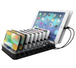 DLH STATION DE CHARGE UNIVERSELLE 10 EMPLACEMENTS POUR TABLETTES ET SMARTPHONES