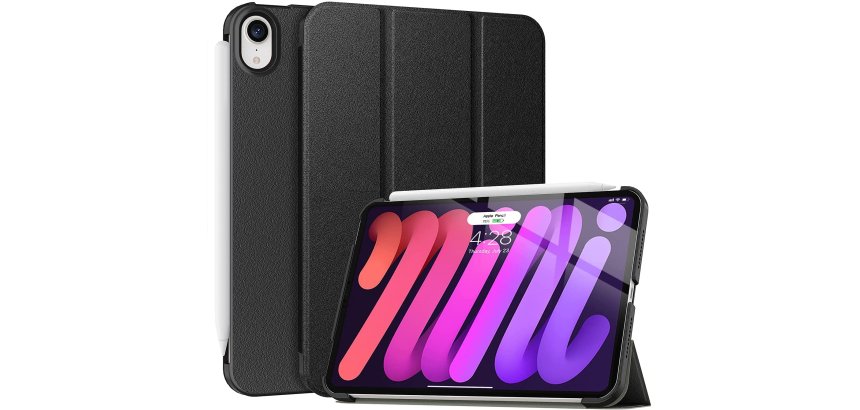 DLH DY-PS4760 étui pour tablette 21,1 cm (8.3") Folio Noir