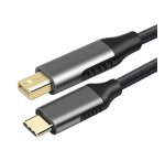 DLH DY-TU4733 câble vidéo et adaptateur 1,8 m USB Type-C Mini DisplayPort Noir