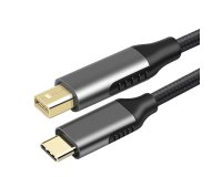 DLH DY-TU4733 câble vidéo et adaptateur 1,8 m USB Type-C Mini DisplayPort Noir