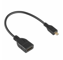 DLH Adaptateur micro HDMI (M) vers HDMI (F)