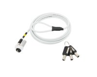 Mobilis 001328 cable antirrobo Blanco 1,8 m