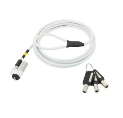 Mobilis 001328 cable antirrobo Blanco 1,8 m