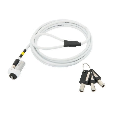 Mobilis 001328 cable antirrobo Blanco 1,8 m