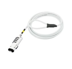Mobilis 001330 cable antirrobo Blanco 1,8 m