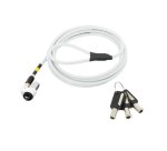 Mobilis 001326 câble antivol Blanc 1,8 m