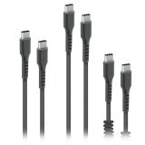 SBS Câble USB Kit de 3 câbles de charge et données - USBc-USBC