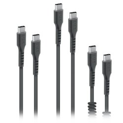 SBS Câble USB Kit de 3 câbles de charge et données - USBc-USBC