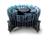 Intel Laminar RM1 Processeur Refroidisseur d'air Noir, Bleu