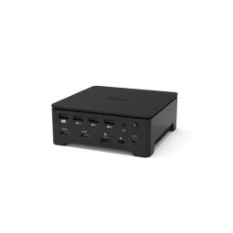 Port Designs 901908-W-EU station d'accueil Avec fil USB 3.2 Gen 1 (3.1 Gen 1) Type-A Noir