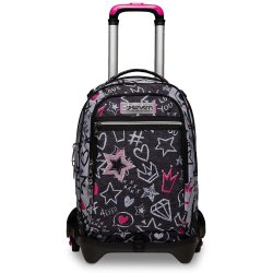 Seven 200102320-822 zaino Zaino scolastico Multicolore Poliestere