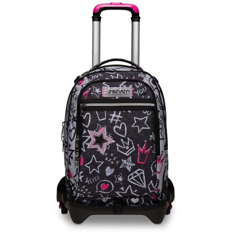 Seven 200102320-822 zaino Zaino scolastico Multicolore Poliestere