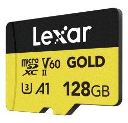 Lexar Professional GOLD 128 GB MicroSDXC UHS-II