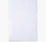 Pochette coin exacompta a4 pvc cristal 13/100eme paquet  10 unites
