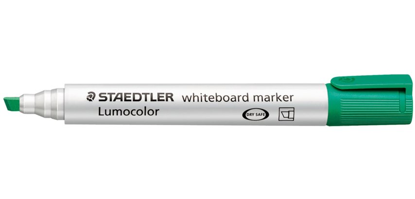 Marqueur staedtler tableau blanc dry safe pointe ogive vert