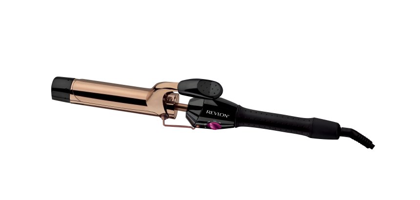 Revlon RVIR1159E messa in piega Ferro per ricci Caldo Nero, Rose Gold