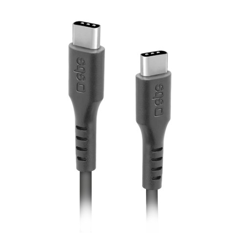 SBS Câble USB C - USB C, 3m, noir