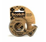 Dévidoir adhésif transparent avec rouleau Magic recyclé 19mm x 20m
