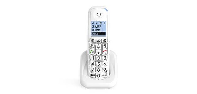 Teléfono Alcatel XL785 Teléfono DECT/analógico Identificador de llamadas Blanco