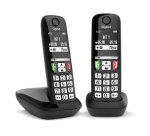 Gigaset E270 Duo Telefono DECT Identificatore di chiamata Nero