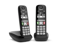 Gigaset E270 Duo DECT telephone Caller ID Black