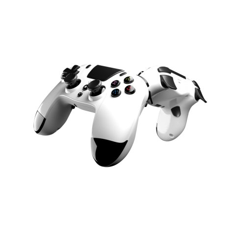 Gioteck VX4 White Bluetooth Gamepad Analogue / Digital PC, PlayStation 4, PlayStation 5