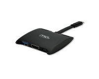 MCL MD1B99AUSB3C559 station d'accueil USB 3.2 Gen 1 (3.1 Gen 1) Type-A Noir