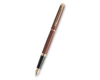 Stylo-plume waterman hemisphere metallic capuchon  clip pointe fine coloris      rouge cuivre coffret cadeau