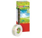 Film Ruban adhésif Eco & Clear pack éco, 19 mm x 33 m