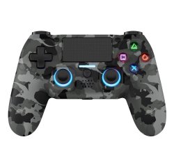 Dragonshock Mizar+ Nero, Grigio, Mimetico Bluetooth Gamepad Analogico/Digitale PC, PlayStation 4, Android