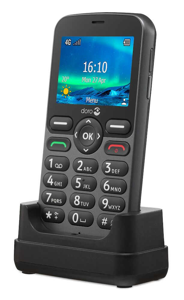 Doro 6820 117 g Noir, Blanc Téléphone numérique