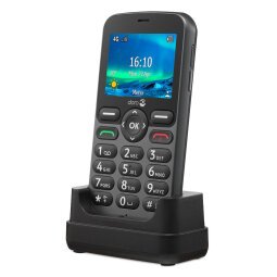 Doro 5860 6,1 cm (2.4") 112 g Noir Téléphone d'entrée de gamme