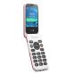 Doro 6880 7,11 mm (0.28") 124 g Rouge Téléphone pour seniors