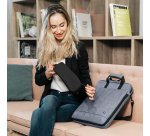 DICOTA Eco MOTION Polyester Noir Unisexe