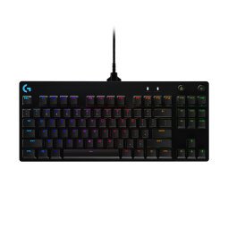 Logitech G Pro Gaming teclado Juego USB QWERTY Internacional de EE.UU. Negro